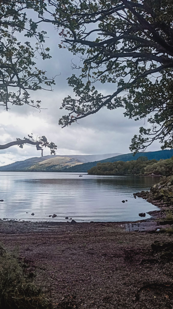 pláž Loch Lomond